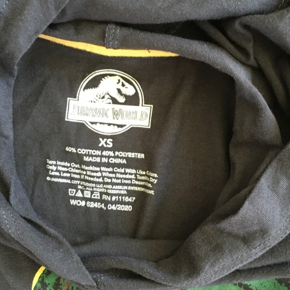 Dinosaur Jurassic World Graphics Hoodie - Picture 2 of 4